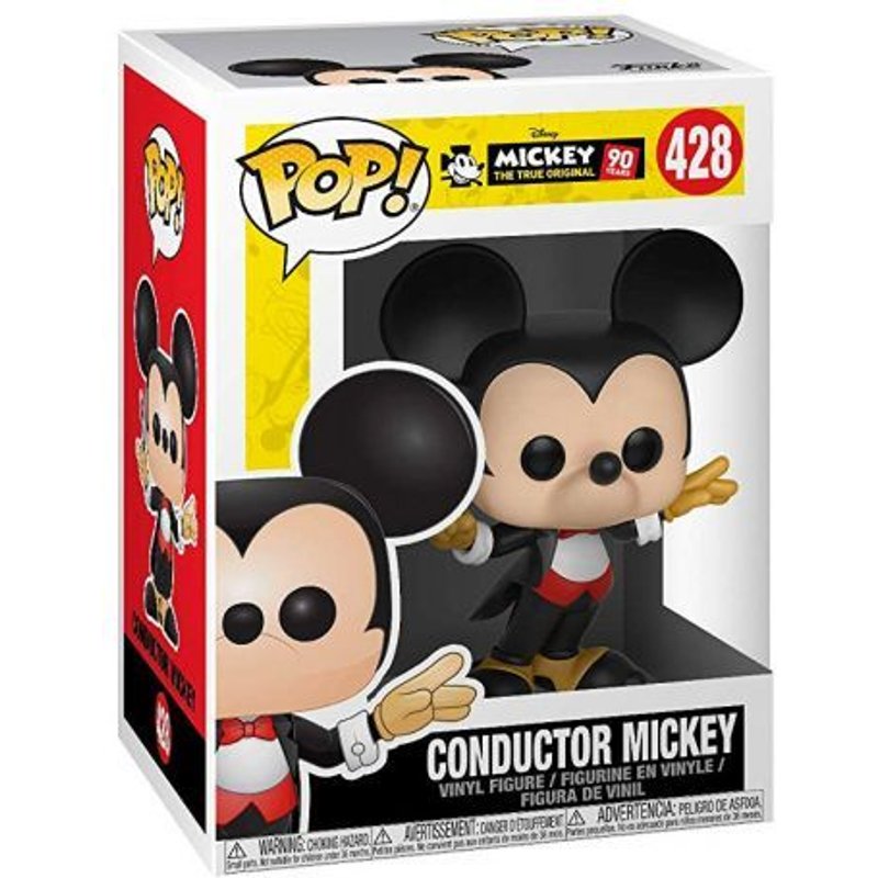 Figurine Pop - Mickey Et Ses Amis - Mickey Chef D'orchestre (90 Ans) - Funko Pop