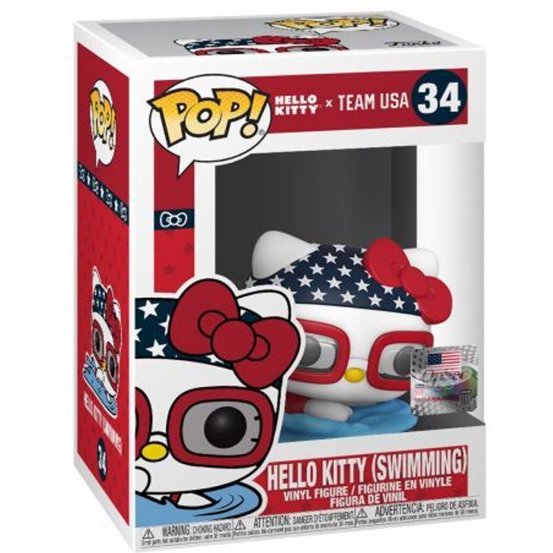 Figurine Funko Pop - Sanrio N°34 - Hello Kitty (Natation) (48692)