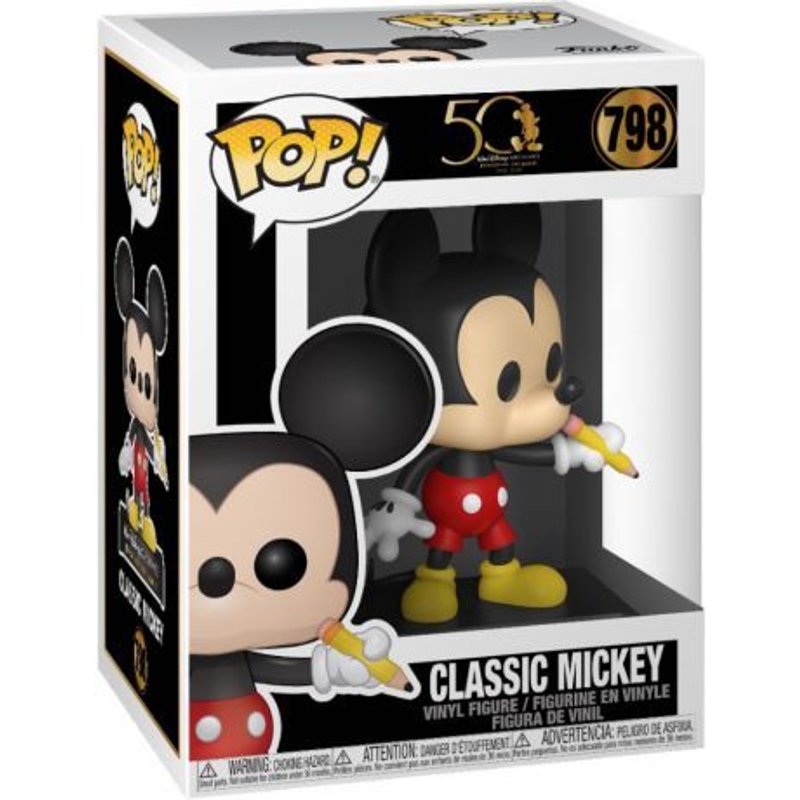 Figurine Funko Pop - Classic Mickey - Disney : Archives (798) - Pop Disney - Fu49890