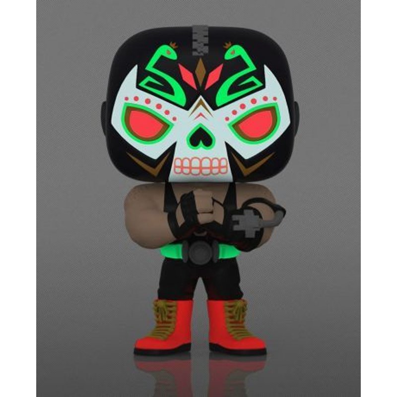 Figurine Funko Pop - Dc Super-Héros - Bane - Dia De Los Dc - Glow In The Dark (58188)