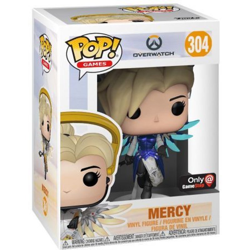Figurine Pop - Overwatch - Cobalt Ange - Funko Pop N°304