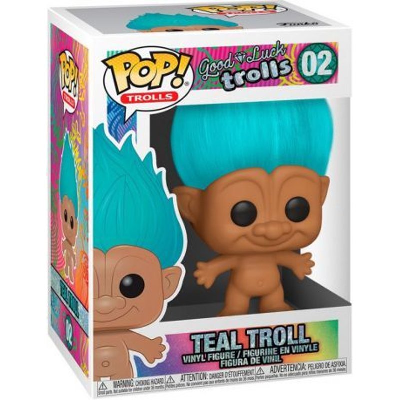 Trolls - Bobble Head Pop N° 02 - Teal Troll