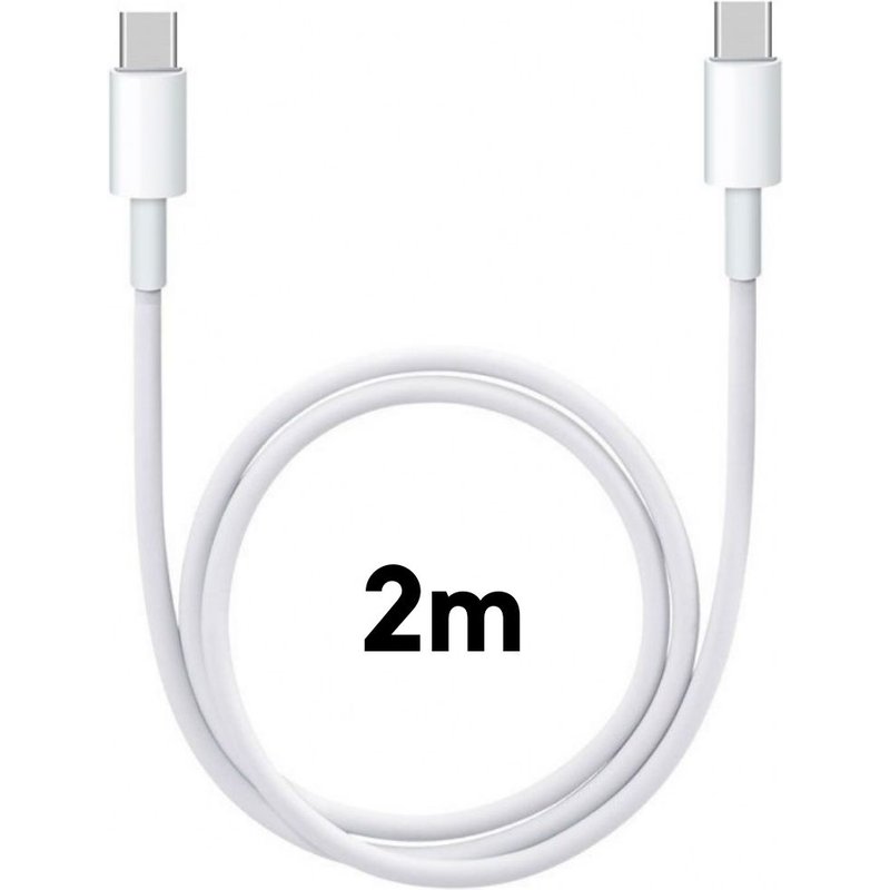 Cable USB-C USB-C 2m pour MacBook / MacBook Air / MacBook Pro / iMac / Mac mini Phonillico