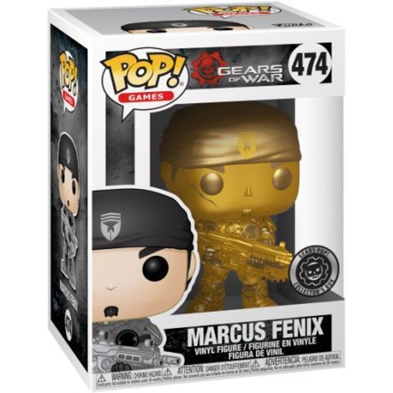 Pop Gears Of War Numero 474 Marcus Fenix Special Edition