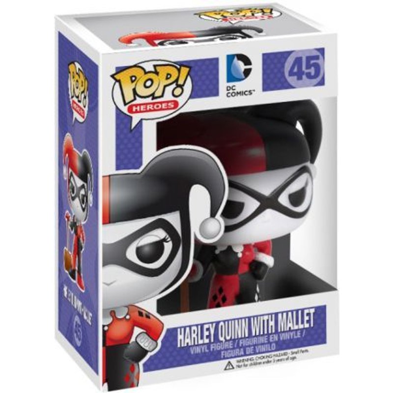 Figurine Pop - Dc Comics - Harley Quinn Maillet - Funko Pop