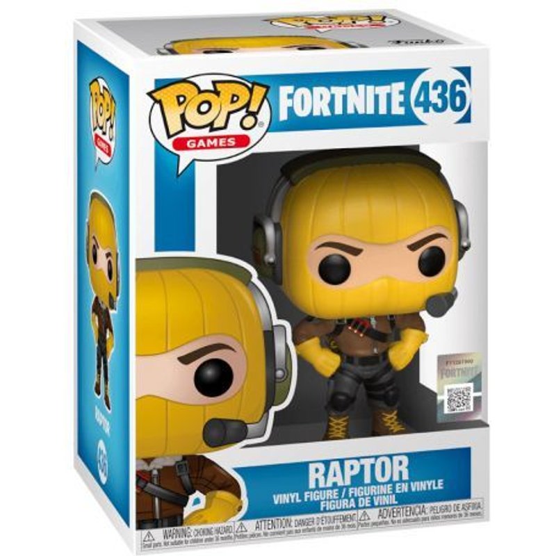 Figurine Pop - Fortnite - Raptor - Funko Pop N°436