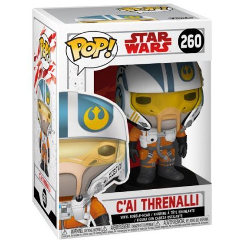 Figurine Pop - Star Wars The Last Jedi - Pilote C Ai Threnalli Pilote C' Ai Threnalli - Funko Pop