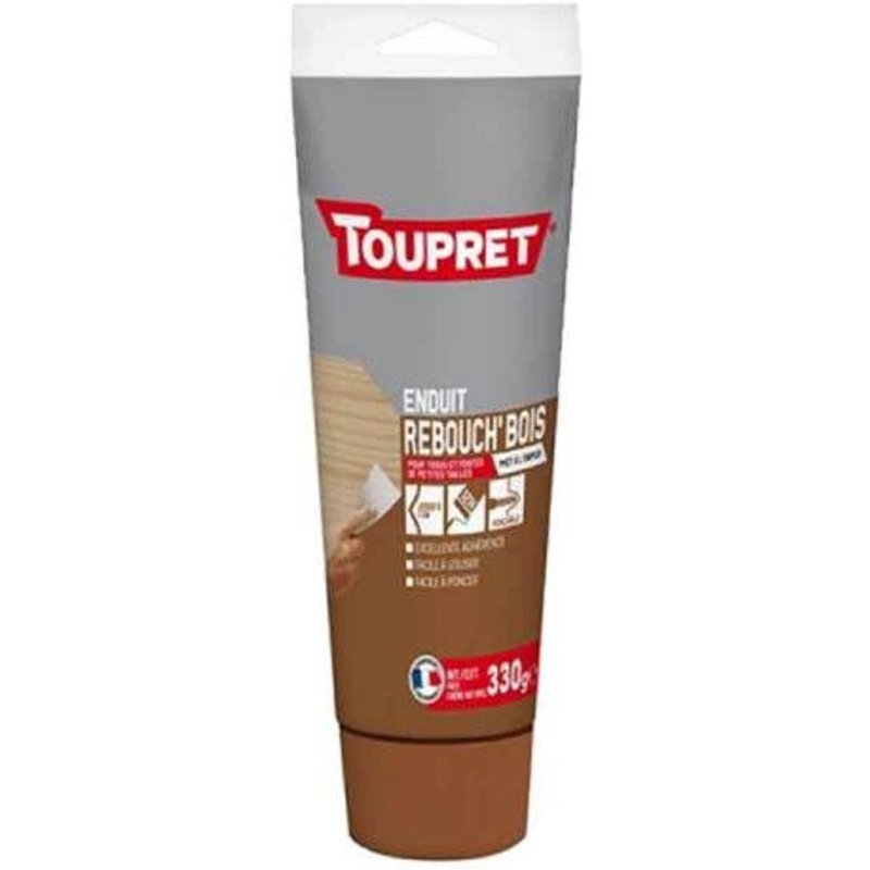 Rebouchage bois Pate TOUPRET 330g - BCRPBOTUB