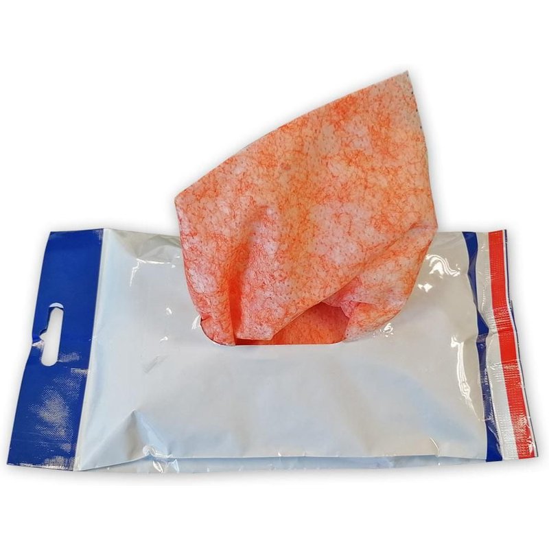 CARTON DE 600 LINGETTES NETTOYANTES POUR LES MAINS ROXY HAND CLEANER