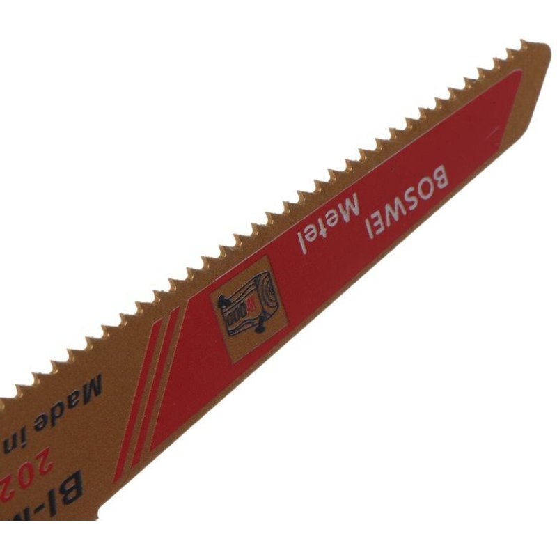 2 pièces or BIM alternative Sabre lames de scie ensemble pour couper le métal professionnel S922HF outils Kit