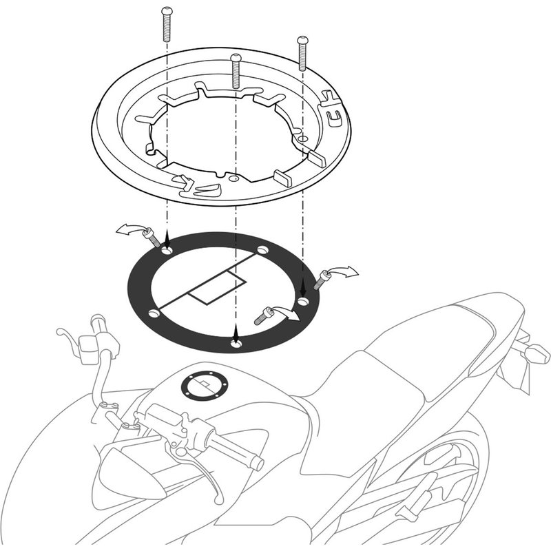Sacoche Bagster Support Xac540 Lock'n Start