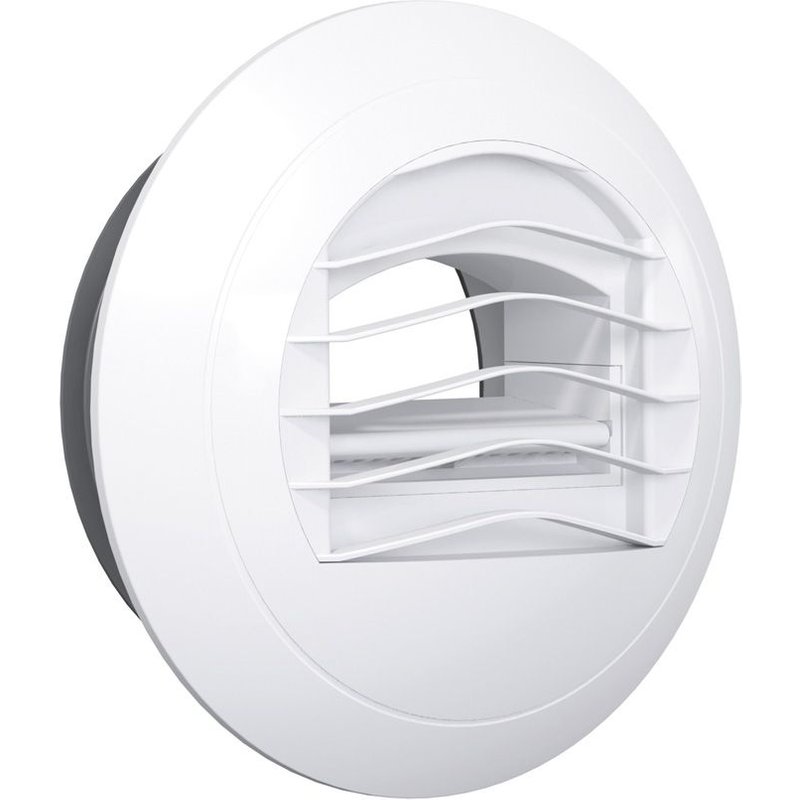 Bouche d'extraction pvc S&P, Diam.125/125 mm Barj 30