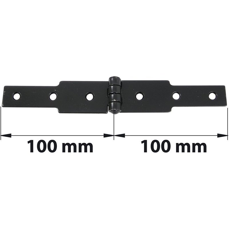 Charnière à congé acier pour volets battants, L.30 x l.100 mm