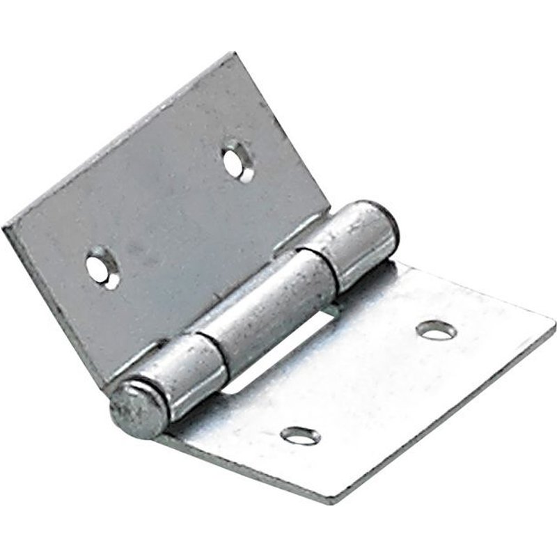 Charnière universelle acier pour meuble, L.30 x l.30 mm