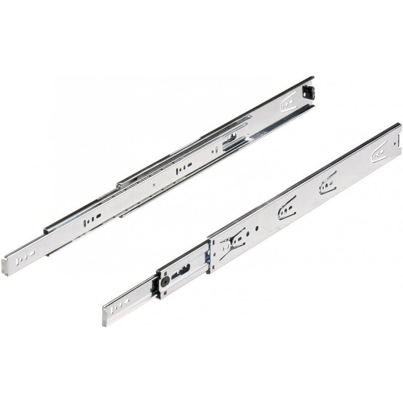 Coulisse pour tiroir à billes, HETTICH 45 kg L.45 cm