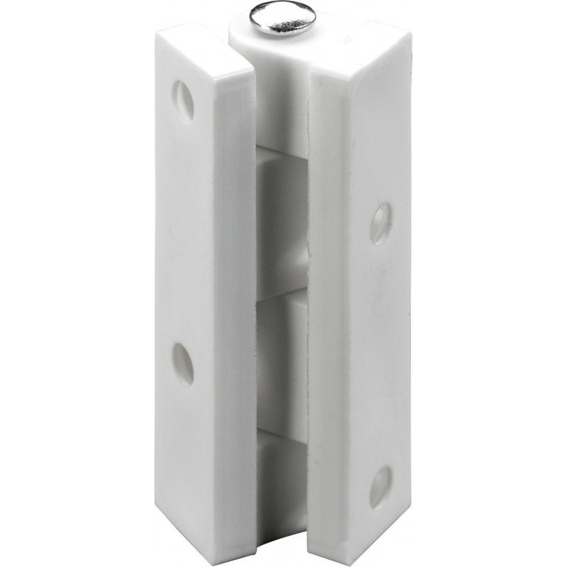 Lot de 2 charnières universelles nylon pour meuble, L.45 x l.9 mm