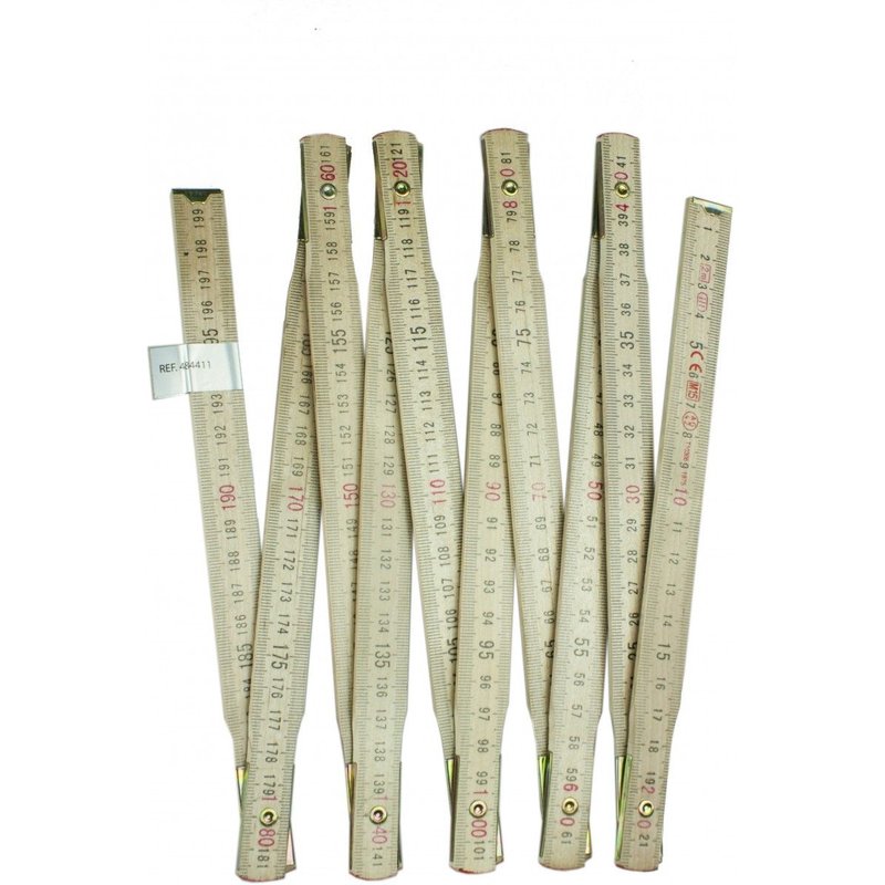 Mètre pliant de menuisier bois FISCHER DAREX, 2 m