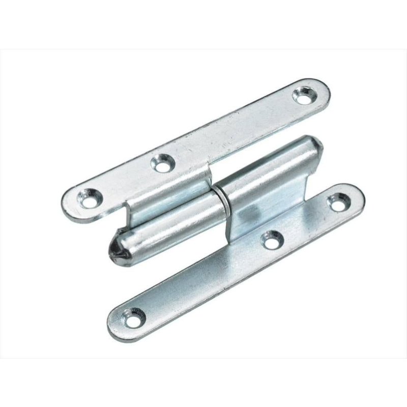 Paumelle acier pour meuble HETTICH, L.110 x l.44 mm
