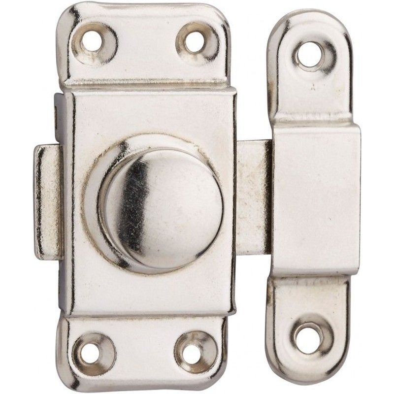 Verrou automatique THIRARD, acier zingué gris