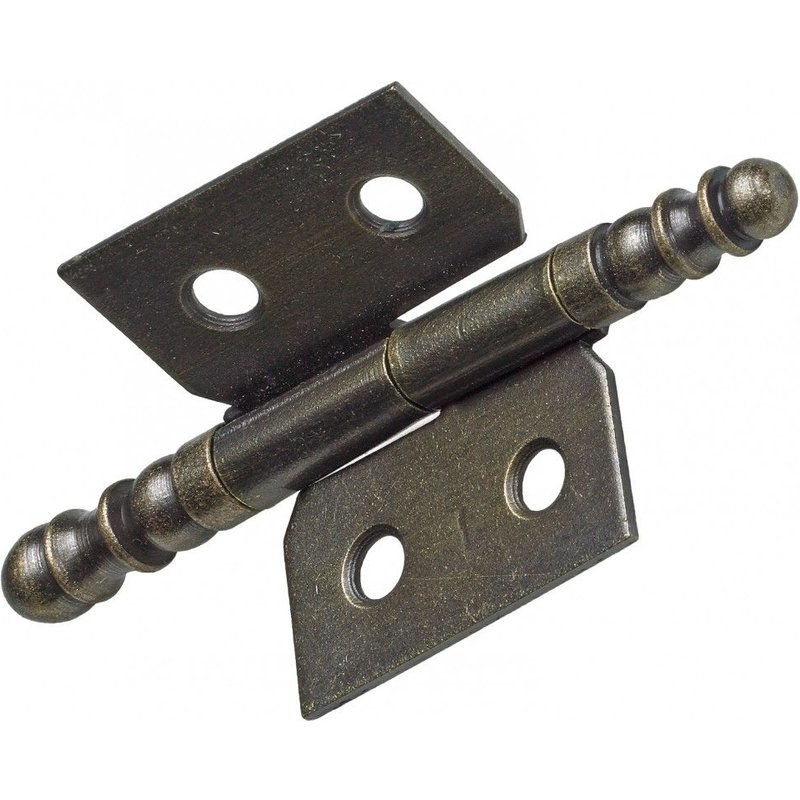 Lot de 2 paumelles acier pour meuble HETTICH, L.30 x l.40 mm