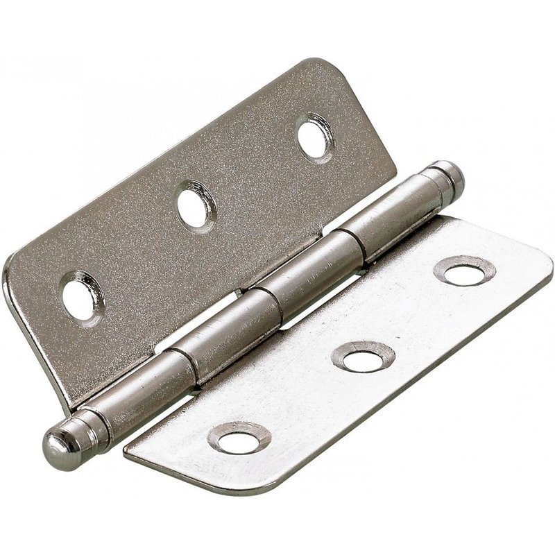 Lot de 2 paumelles acier pour meuble HETTICH, L.60 x l.40 mm