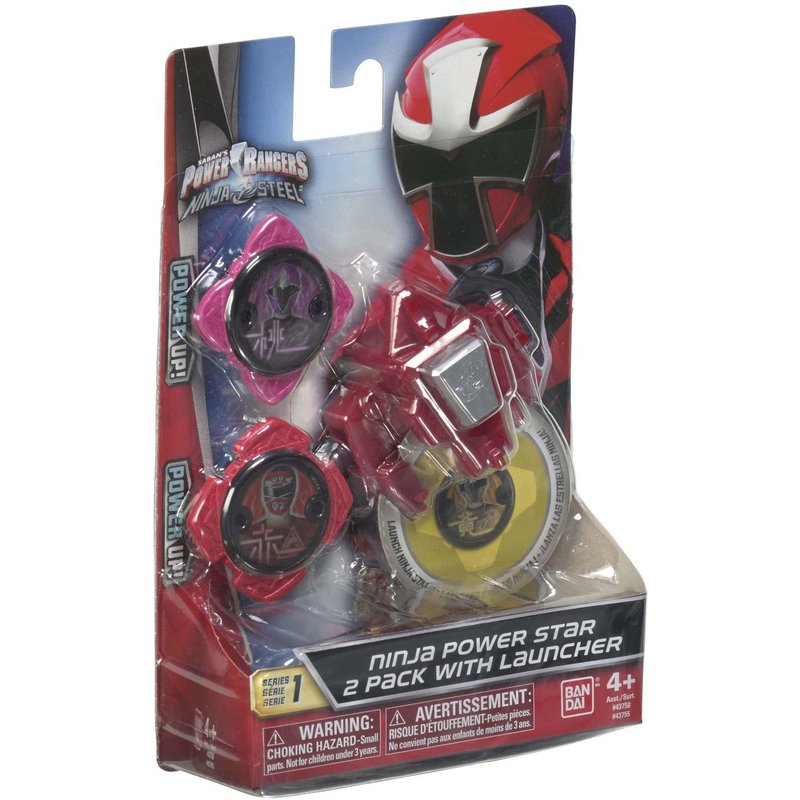 Power Rangers Pack Etoiles Ninja