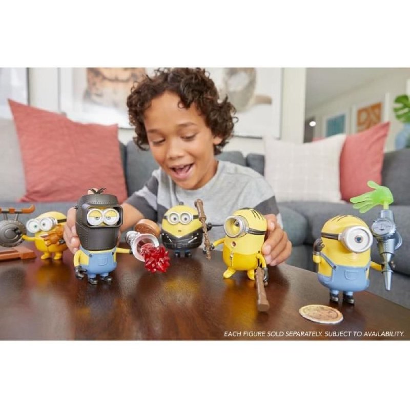 Les Minions Otto Et Pierre Sun Wu 11 Cm - Gmd93 - Figurines A Collectionner - 3 Ans Et +