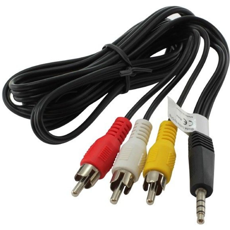 Câble AV Audio-Video haut de gamme pour Canon MV430i - garantie 1 an