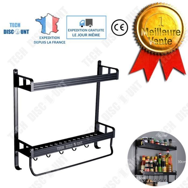 Td® Support De Rangement De Cuisine/ Meuble De Rangement / Porte Serviettes Et Outils De Cuisine