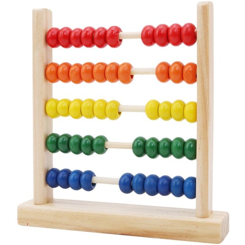Mini Boulier En Bois Pour Enfants, Jouet Éducatif, Apprentissage Précoce Des Maths, Nombres, Comptage, Perles De Calcul, Abacus Montessori Lava1