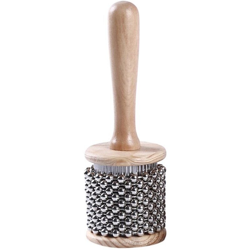 Chaude En Bois Cabasa Percussion Bande Étudiant Enfants Enfant Instrument Pop Main Shaker Percussion Lava1