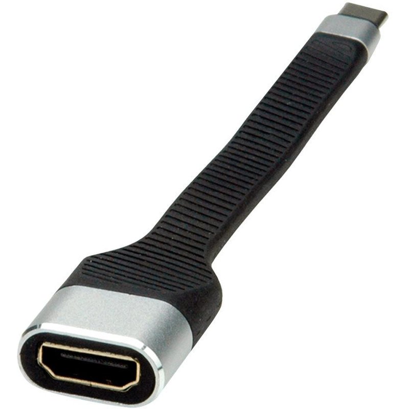 Roline - Adaptateur vidéo externe - Cypress CCG2 / Parade PS176 - USB-C - HDMI - noir