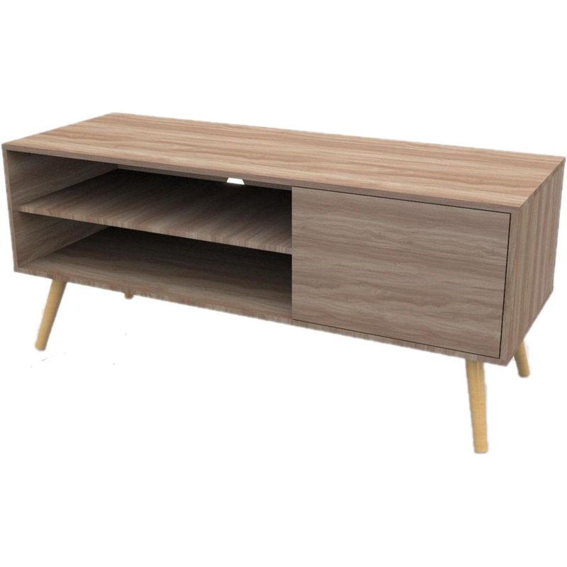 Meuble Tv Harry - 110x40x50cm - Marron