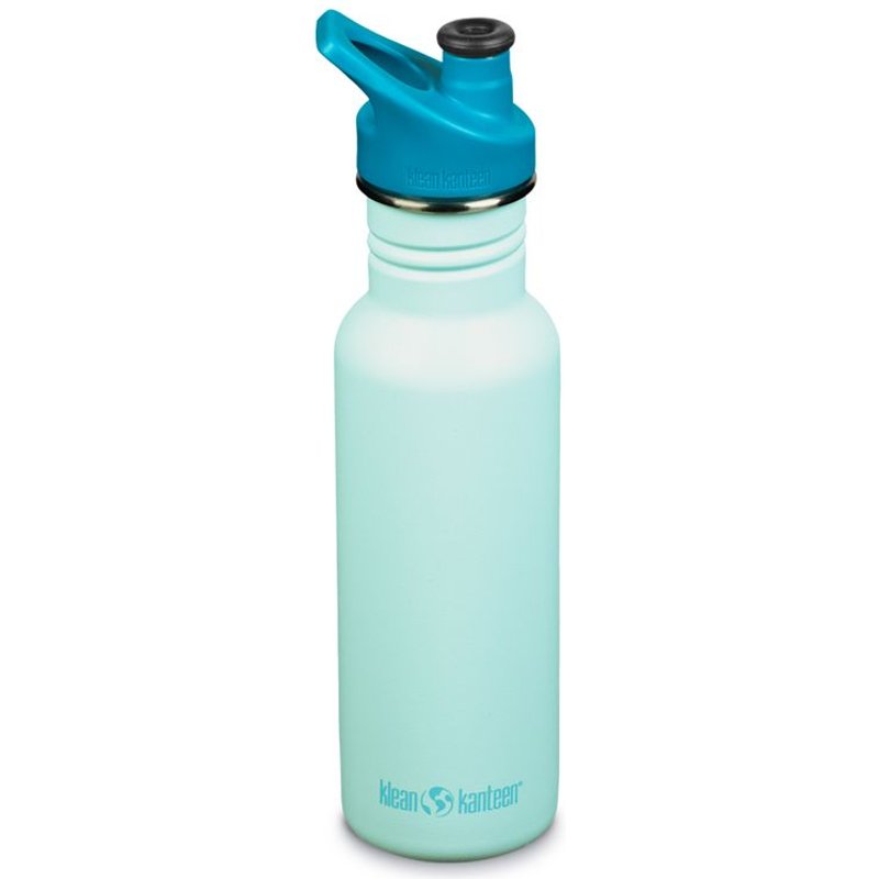 Gourde Inox Classique 532 Ml Bouchon Sport Blue Tint - Klean Kanteen