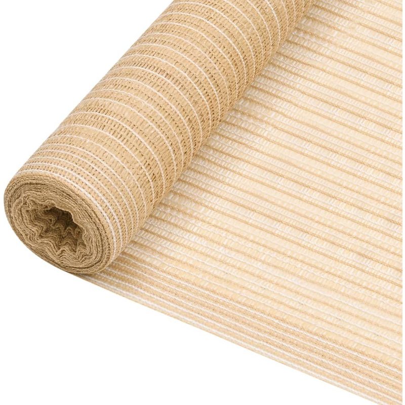 Vidaxl Filet Brise-Vue Beige 1x10 M Pehd 75 G/M²