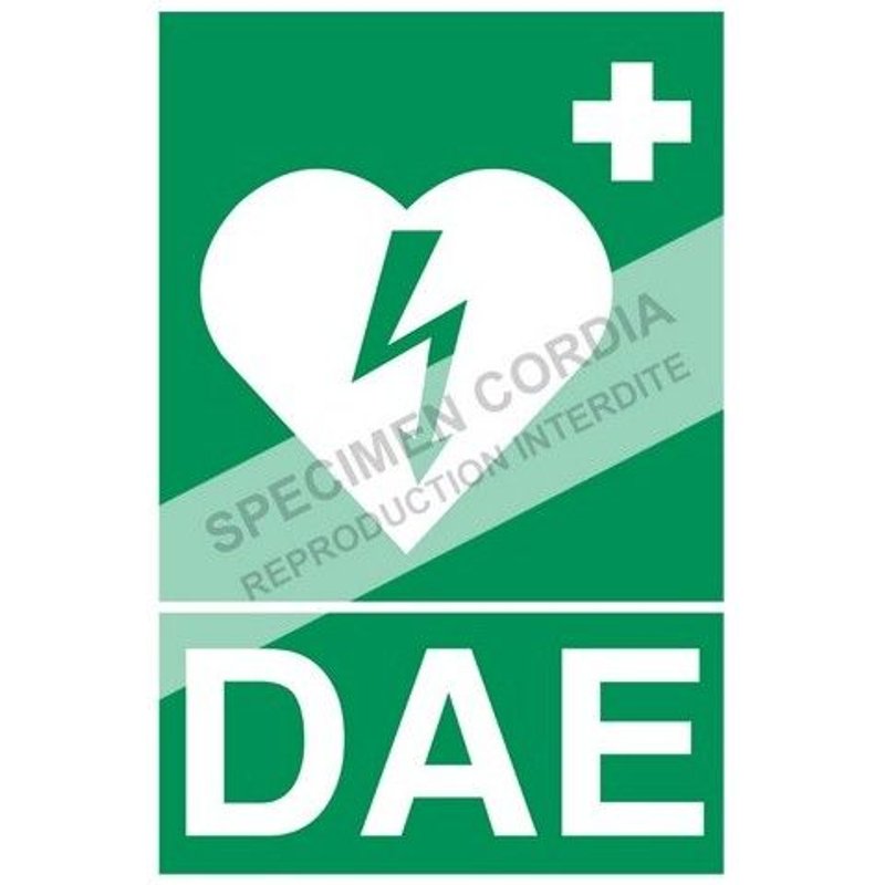 Panneau Défibrillateur