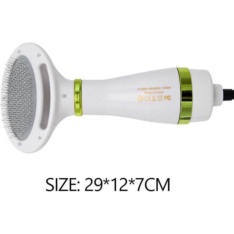 Sèche-Cheveux Portable 2 En 1 Pour Animaux De Compagnie, Brosse De Toilettage À Température Réglable, Peigne Pour Poils De Cha 4bo