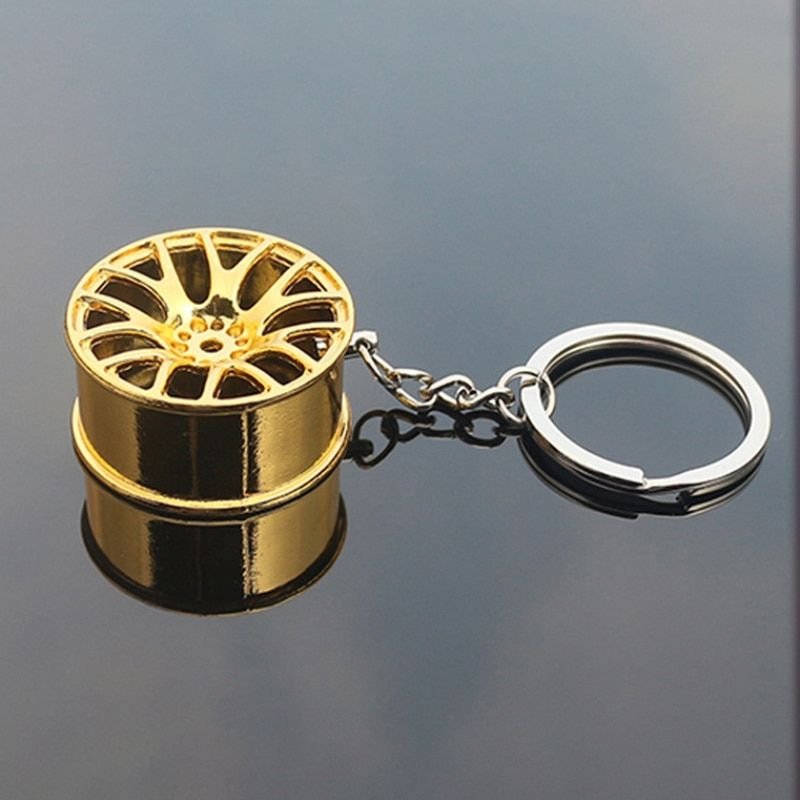 Clés De Voiture En Alliage, Design De Pneu, Accessoires D'intérieur De Voiture, Pour Bmw Audi Vw Honda Toyota Ford, Livraison Directe