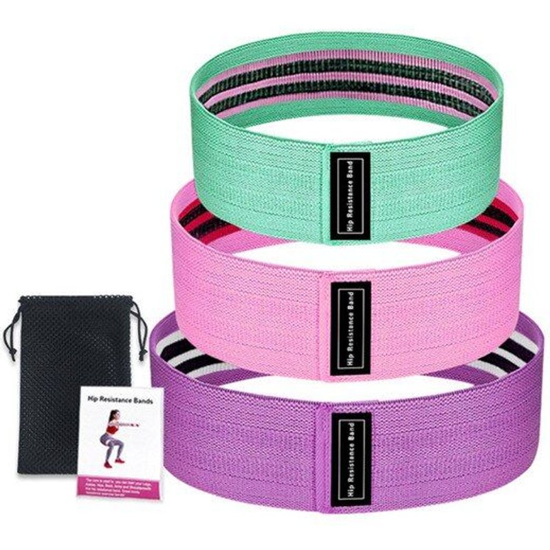 Set De 3 Bandes De Résistance En Caoutchouc Extensible, Équipement De Fitness, Exercice Physique, 2021 - 21sjd0705c01075