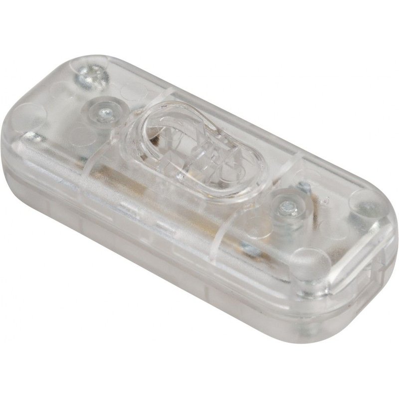 Interrupteur interrupteur transparent, 2 A, 16 W maxi