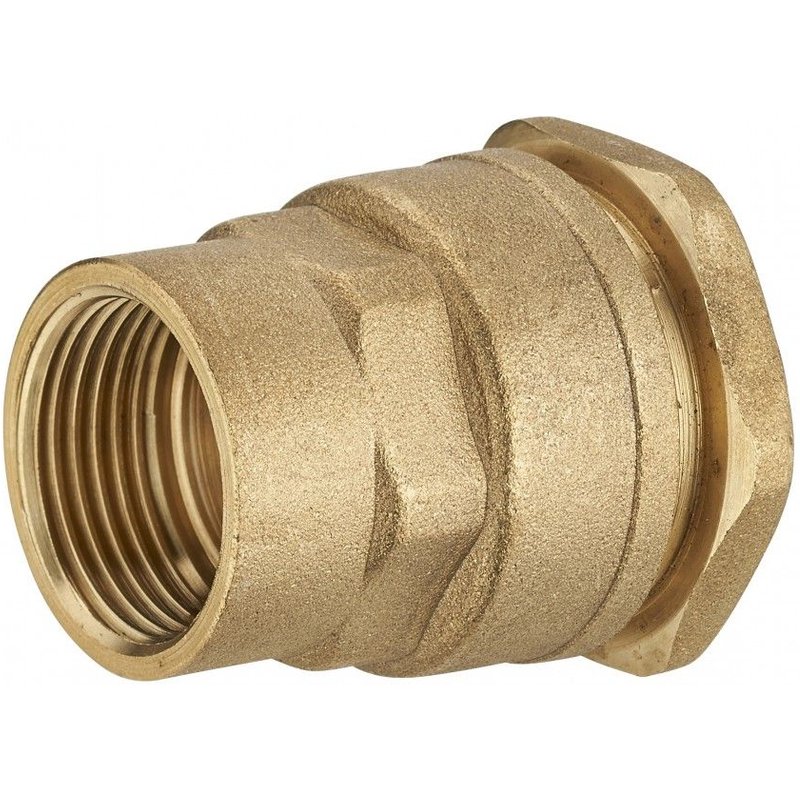 Raccord F1 à compression laiton D.32 pour tube en polyéthylène