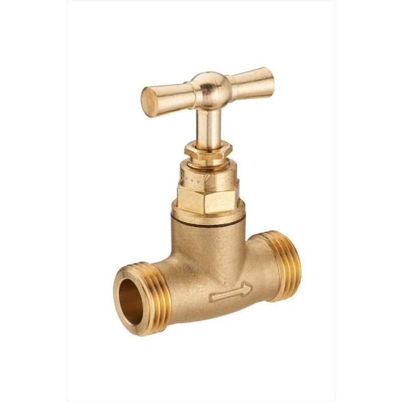 Robinet d'arrêt mâle/mâle 15 x 21mm