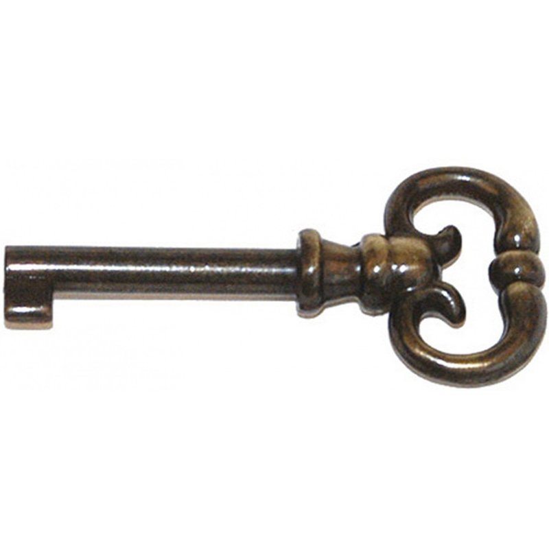 Clé décorative Anglaise en zamak laitonné