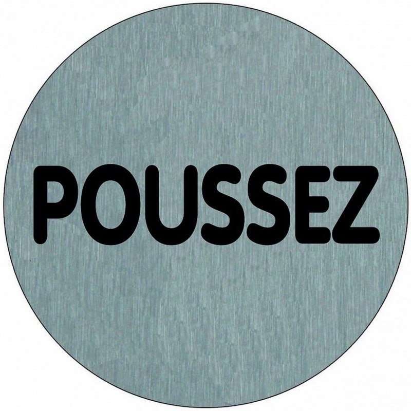 Disque poussez en aluminium