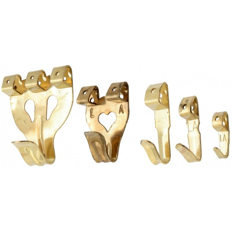 Lot de 10 crochets et aiguilles pour tableau léger ou lourd LE CROCHET FRANCAIS