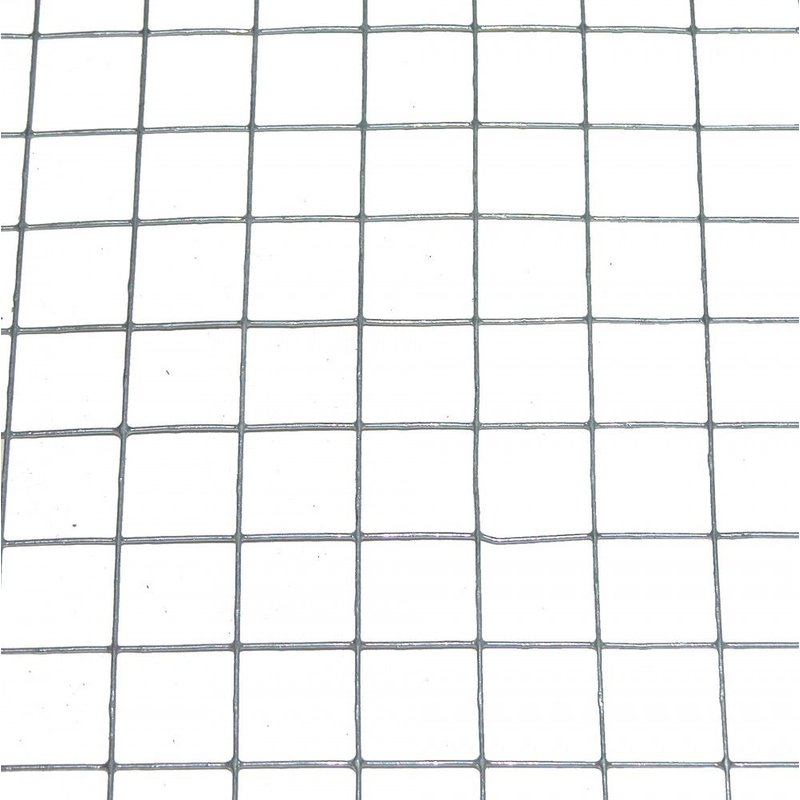 Grillage pour animaux soudé gris, H.0.5 x L.3 m, maille H.19 x l.19 mm