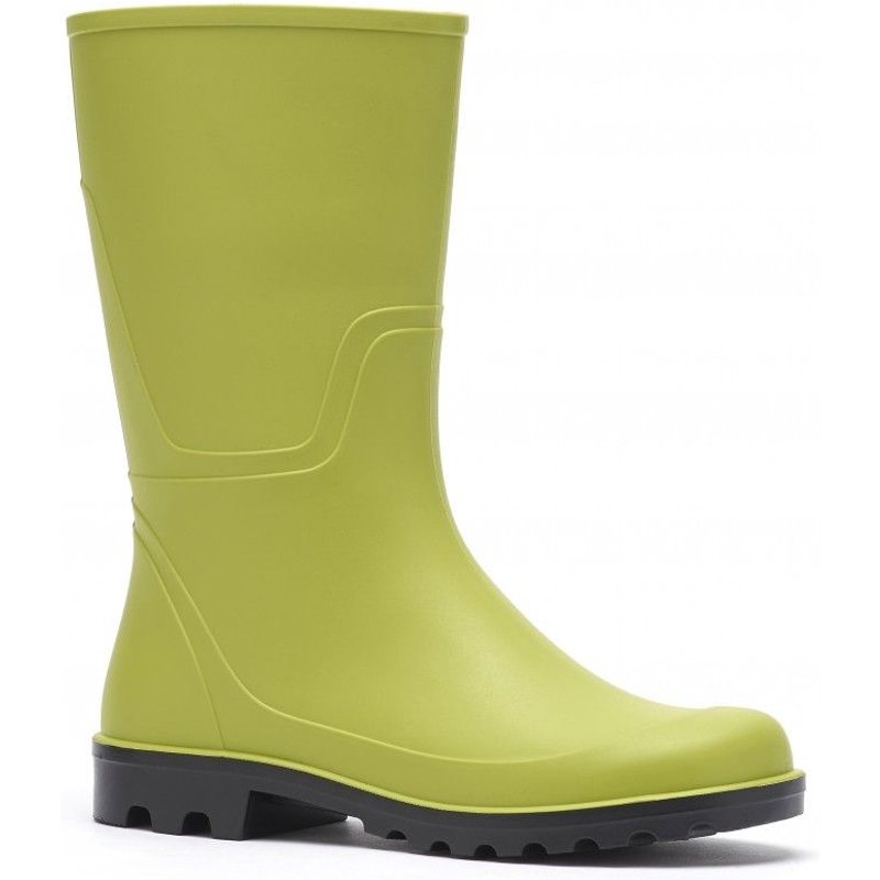 Botte PVC ROUCHETTE Belle plante, kiwi, taille 36