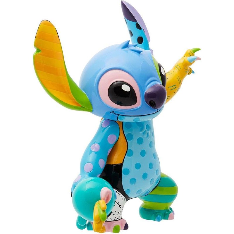 Enesco Disney - Lilo and Stitch - Figurine 20 cm - Showcase collection - Britto - Stitch and Scrump
