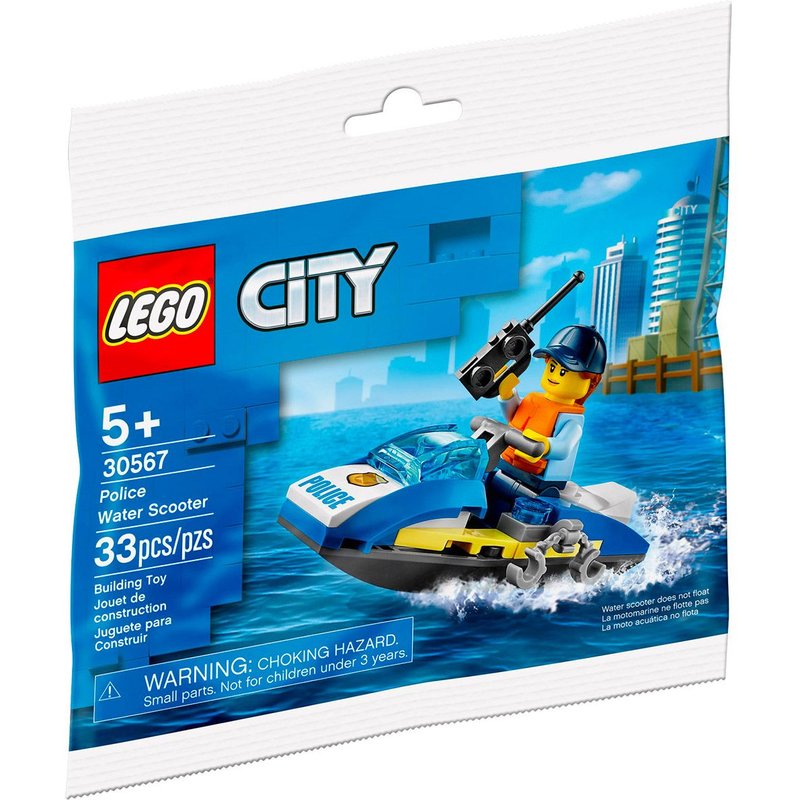 LEGO City - Le jet-ski de police (Polybag) - 30567