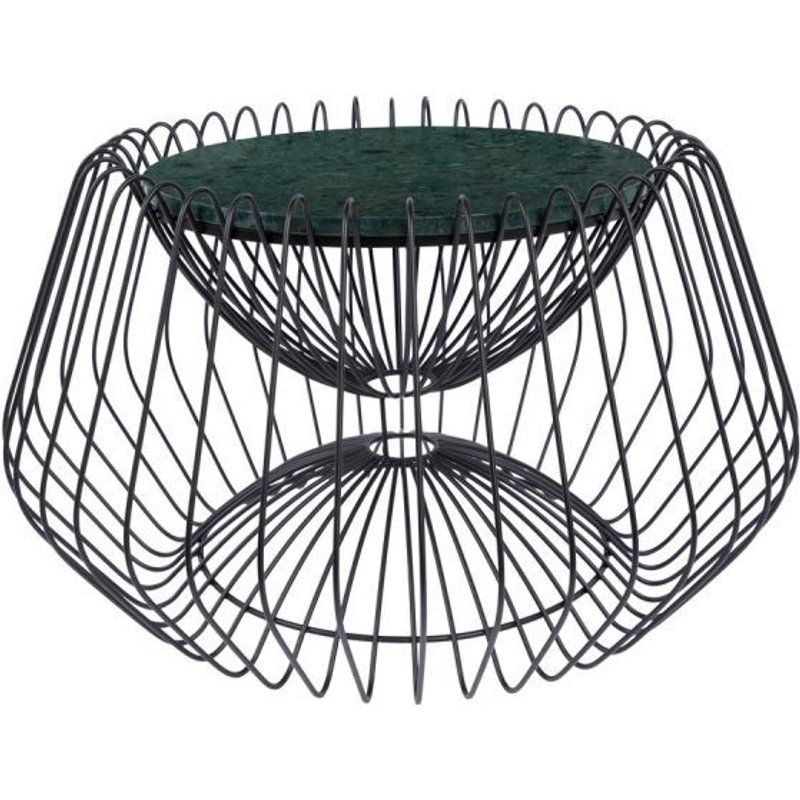 Table D'appoint Design "Malibu" 60cm Vert